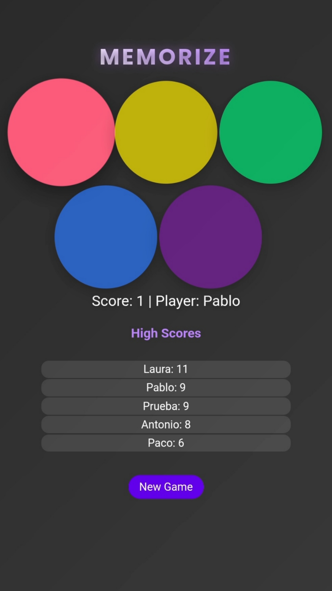 Memorize Screenshot 2